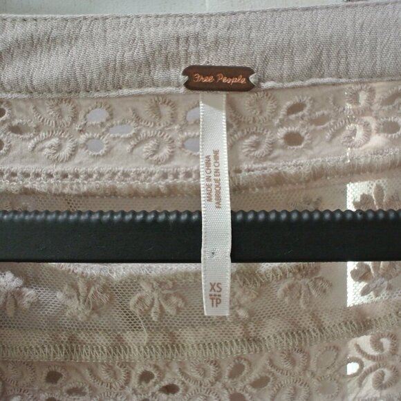 Free People Courtney's Victorian Shirt Dress - Picture 11 of 12